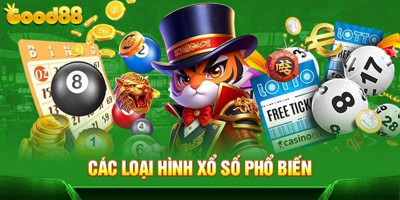 Các loại hình xổ số phổ biến